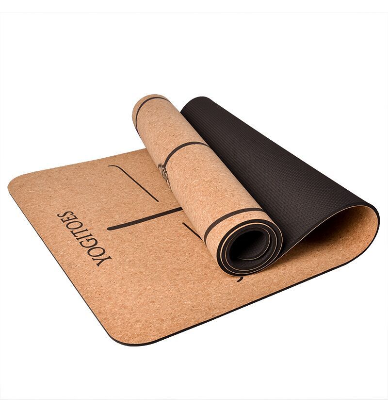 Cork yoga mat is tasteless