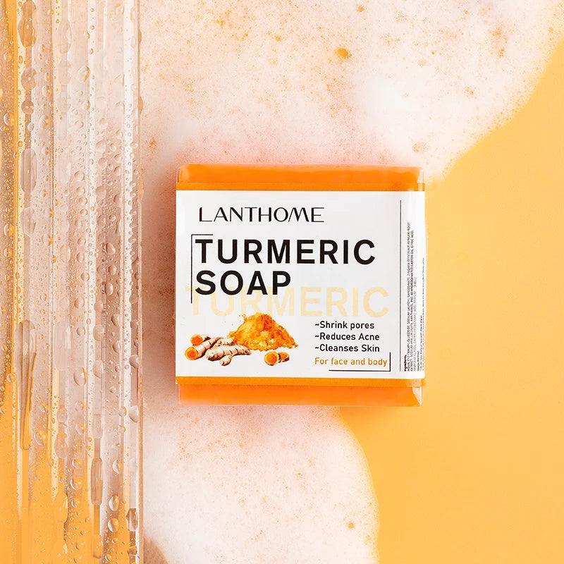 Handmade Skin Whitening Anti Acne Turmeric Face Soap Organic